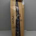 AMZZ Professional 4/4 Full Size Violin Bow - Brazilwood with Ebony Frog & White Horsehair for Adults and Student (4 4 Violin Bow Size)