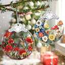 Hummingbird Ornament  Christmas Decoration & Christmas Ornament; Stained Glass Holiday Decoration (Holiday Present, Bauble Present, Gift Idea, Gift Exchange) | Heirloom Keepsakes