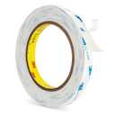 3M 1600T Double Sided Tape, PE Foam Tape 0.39" x 18 Ft White Removable Strong Adhesive No Residue for RV Picture Hanging, Posters Frames Wall Decor Indoor & Outdoor Use