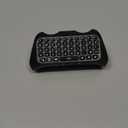 MoKo Keyboard for PS5 Controller with Green Backlight, Bluetooth Wireless Mini Keypad Chatpad for PlayStation 5, Built-in Speaker & 3.5mm Audio Jack for PS5 Controller Accessories (Black)