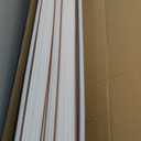 Art3d WPC Wainscoting Panels, 16-Pack 48 x 6 Inch 3D Wall Accents for Interior Wall Decor, Living Room, Bedroom, Teak