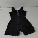 YIANNA Fajas Colombianas Shapewear for Women Tummy Control Post Surgery Full Body Shaper Butt Lifter with Zipper Crotch, Size S