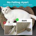 2Pcs Round Cat Scratcher Refill, 10 Inch Diameter Cardboard Cat Scratching Board Circle Replacement Pads for Indoor Cat Toy