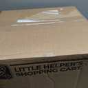 Step2 Little Helper's Shopping Cart for Kids, Play Grocery Cart, Made of Durable Plastic, for Toddlers 2+ Years Old, Pink