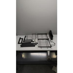 Dish Drying Rack 3 Storage Spots ( Black )