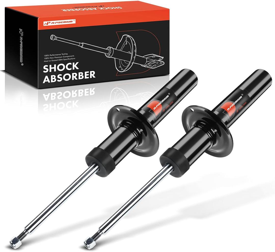A-Premium Front Shock Absorbers Compatible with Audi A4 2009-2016, A4 Quattro 2009-2016, Q5 2009-2017, A5 2010-2014, A5 Quattro 2008-2017, S4 2010-2016, S5 2008-2017