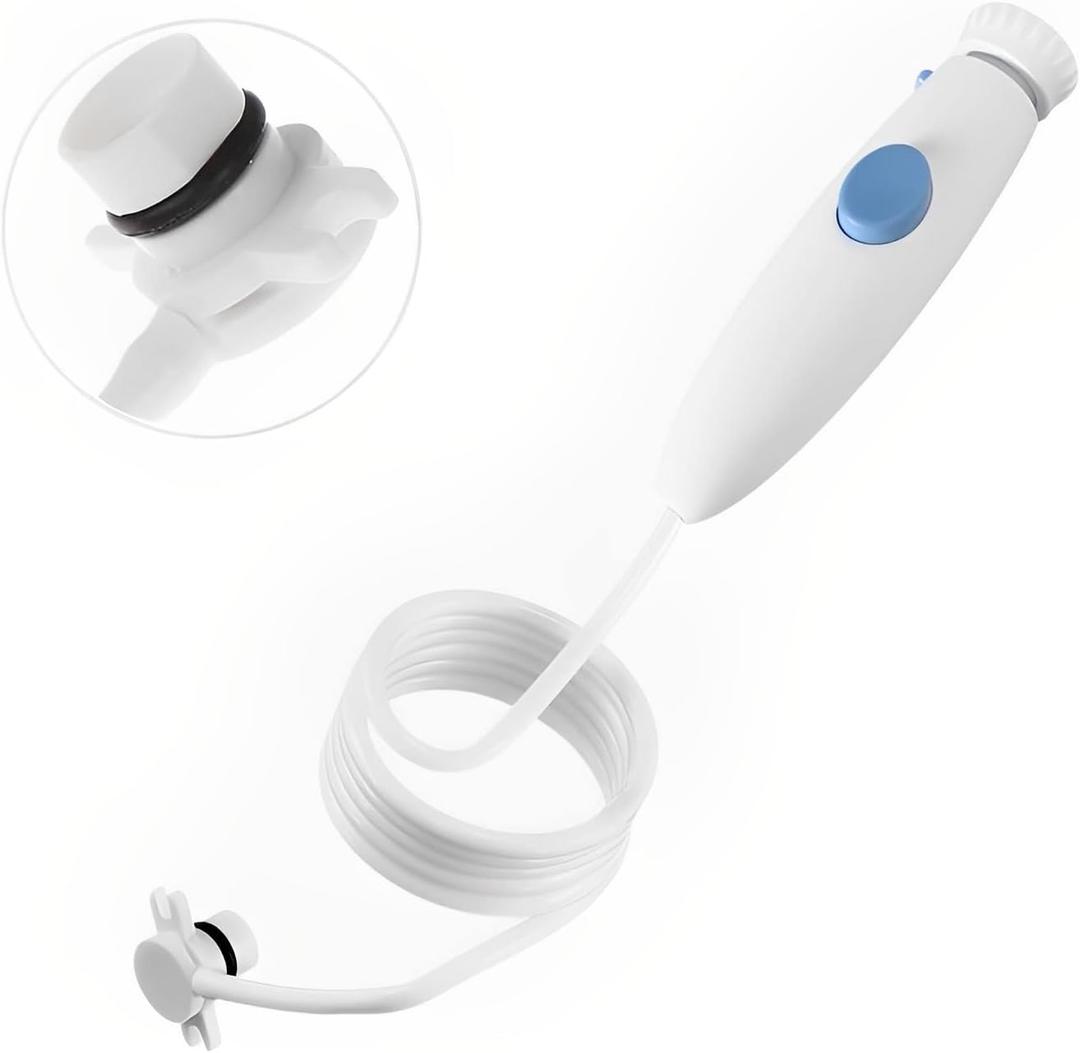 Replacement Hose and Handle Parts for Waterpik, Waterpik Replacement Parts for Water Flosser WP-100 WP-140 WP-150 WP-900 Series Oral Hygiene Repair Kit Accessories