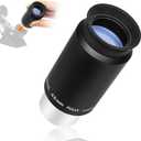 Astromania 1.25" 40mm Plossl Telescope Eyepiece - 4-Element Plossl Design - Threaded for Standard 1.25inch Astronomy Filters