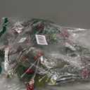 Christmas Artificial Pine Garland with Spruce Cypress Berries Frosted Pinecones Winter Greenery Garland for Holiday Season Mantel Fireplace Table Runner Centerpiece Decoration 6.6 feet