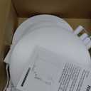 mukuxin White Floor Lamp, 40W Super Bright Floor Lamps for Living Room Bedroom with Remote & Timer, Torchiere LED Floor Lamp 2700K-6500K Stepless Dimmable, Tall Standing Light Works with Smart Plug