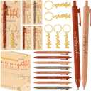 Fall Thanksgiving Gifts Bulk Include Thankful Pens Keychains Thank You Cards for Thanksgiving Party Favors