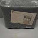 YDKGL Washable Area Rug 6x9 Large Jute Like Rug for Living Room, Soft Non Slip Rugs Carpet for Dining Room Bedroom Cotton Boho Woven Braided Rugs Home Office Decor, Grey