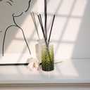 Mini Bud Vases As Wedding Centerpieces for Tables,Clear Bud Vases for Flowers,Small Flower Vases Suitable for Birthday Party,Anniversary,Wedding Reception,Baby Shower (Dark Green, 24PCS)