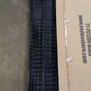 FDW Dog Crate for Large Dogs 48 Inch Folding Metal WirePet Cage Double Door W/Divider Panel Indoor Outdoor Kennel Leak-Proof Plastic Tray,Black