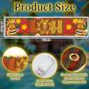 2 x Oudain Aloha Hawaiian Luau Party Decorations Lighted Aloha Banners Decorations Banners Sign for Summer Hawaii Luau Tropical Theme Beach Pool Birthday Party Supplies Decor
