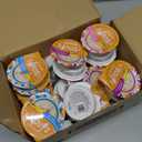 Friskies Purina Grain Free Wet Cat Food Lickable Cat Treats Variety Pack, Lil' Soups With Salmon, Tuna or Shrimp - (Pack of 30) 1.2 oz. Cups, Best By MAY 2027