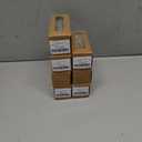 7 x Vitalizart Brown Velvet Ribbon 1" Christmas Handmade Frayed Edges Glossy Ribbon for Gift Wrapping Tree Ornaments Wreath Garland Holiday Decorations 5 Yd Total