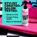 The Doux FRESH TO DEF Curl Refresher Spray for Curly Hair – Leave In Conditioner & Curl Activator for Frizz Control – Doux Hair Mist to Refresh & Detangle Curly Hair Products for Women