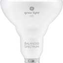GE Grow Light LED Indoor Flood Light Bulb, Balanced Light Spectrum for Seeds and Greens, 9 Watts, Medium Base (Pack of 1)