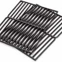 15" x 11-1/4" Cast Iron Cooking Grates - Replacement for Weber Spirit 200 Side-Control (E/S-210 20092012), Spirit 500, Genesis Silver A | Fits Weber 7522/7523/7521/65904/65905