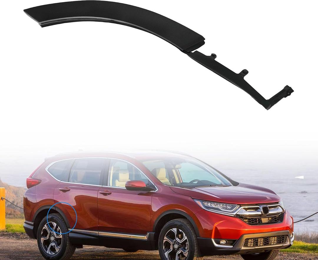 GXARTS Door Flare Molding Trim Rear Right Side 75390TLAA01 Compatible with Honda CRV 2017 2018 2019 2020 2021 2022 Door Side Wheel Molding Trim Rear Wheel Arch Trim