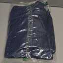 100% Egyptian Cotton 600 TC Waffle Weave Throw Pillow Covers 2 Pack, Ultra Soft Breathable Euro Pillow Shams Covers, Decorative Cushion Covers for Bed Couch Sofa Car, No Insert, Navy Blue, 24" x 24"