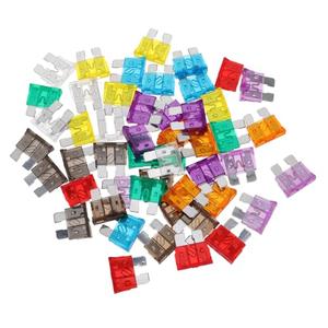SEWOART 40 Pcs Mini Fuse Assortment Kit for Automotive Rv Truck Motorcycle Heat Resistant Easy to Use Protective for Overload Prevention Puller