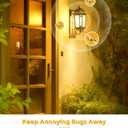 EvaStary Yellow Bug Light Bulb Outdoor, 100W Equivalent Yellow Amber Bulbs, 11W BR30 LED Flood Lighting Not-Attracting Bugs Lights for Porch Lights, E26 Base 5/6 inch Recessed Can Light Bulbs, 2 Pack