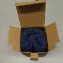 Kevin Textile 14x36 Inch Long Lumbar Cover 1 Pack Soft Boucle Textured Decorative Waterproof Rectangle Cushion Elegant Accent Pillows for Couch Sofa Chair Bed Home Decor Indoor Outdoor Navy Blue