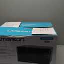 Emerson MW7302B Compact Countertop Microwave Oven with Touch Control, LED Display, 700W, 10 Power Levels, 6 Auto Menus, Glass Turntable and Child Safe Lock, 0.7 Cu., Ft. Black