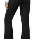 Womens Dress Pants Stretchy Work Pants Business Casual Slacks with 4 Pockets Pull On Office Trousers,XL