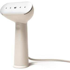 Steamery Handheld Clothes Steamer Cirrus 3, 1200W, US Plug, Heated Ironing Plate, Fast Heat Up, Garment Wrinkle Remover, Beige