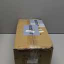 Modern Crystal Bathroom Light Fixtures, 3 Light Black Farmhouse Vanity Lights, with Crystal Glass Shade, Industrial Bathroom Lighting Fixtures Over Mirror Wall Light for Bedroom Living Room