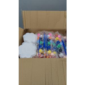 10 Set Canvas Painting Kit, 8 x 10In Canvas Boards with Easels, 12 Color Acrylic Paints, Brushes, Palettes, Art Supplies for Beginners  Paint and Sip Kit for Adults, Couples Painting Kit Date Night