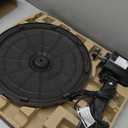 BLACK+DECKER 18-Inch Stand Fan with Pedestal Base, Height Adjustable Pedestal Fan with Remote and Touch Control Panel, Free Standing Fan with 90-Degree Oscillating and 3-Speed Settings, Black