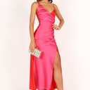 Petal & Pup Women's Lipa Colourblock Midi Slip Dress (L)