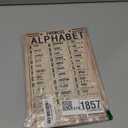 Vintage Military Decor Phonetic Alphabet Poster Pilot Gifts for Aviation Lovers Airplane Wall Poster Art Army Office Decor Man Cave Boys Room Metal Signs 12x8 Inches