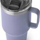 YETI Rambler 30 oz Travel Mug, Stainless Steel, Vacuum Insulated with Stronghold Lid (Cosmic Lilac)