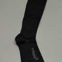 Physix Gear Compression Socks 20-30 mmHg - Men & Women - Running, Nurses, Shin Splints, Flight, Travel (Black)