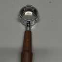 54mm Bottomless Portafilter V2 with Upgraded American Walnut Handle - Compatible with Breville Barista Express, Pro, Touch, Bambino, Plus, Infuser, Duo Temp Pro- Includes 18-21g Filter Basket