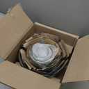 Anchor Hocking 10 Piece Mixing Bowl Set, Nesting Serving Bowls & Mixing Bowls (1 oz, 2 oz, 4 oz, 6 oz, 10 oz, 16 oz, 1 Qt, 1.5 Qt, 2.5 Qt, 3.5 Qt)