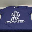 Funny Keep Calm and Stay Hydrated Hydro Homie Water T-Shirt, 3XL