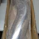 LCGP 4" Elbow Exhaust Tip,Chrome Electroplated Exhaust Pipe 4" Inlet 6" Outlet 23" Length Turndown Diesel Exhaust Tip