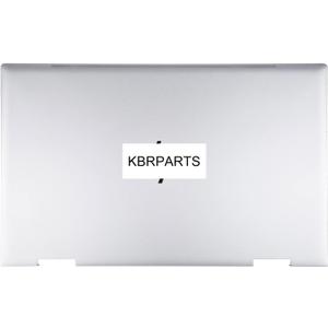 Replacement LCD Back Cover for 15.6" HP Envy X360 15M-ED 15M-EE 15T-ED 15-ED 15-EE, Envy X360 15M-ED0013DX 15M-ED0023DX 15T-ED000 15M-EE0013DX 15M-EE0023DX Laptop P/N: L93203-001, Sliver