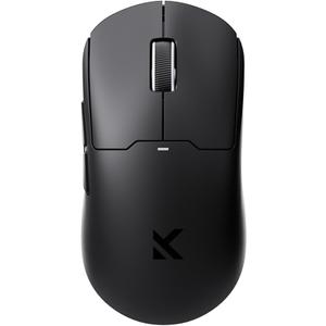 MCHOSE A5 Ultra V2 Wireless Gaming Mouse, Symmetrical Design, 54 Grams,Wired 8K/Wireless 4K Polling PAW3395 26K DPI Optical Sensor, 130 Hours Battery Life, Tri-Mode Connection - Black
