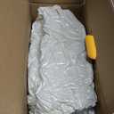 Electric Blanket King Size 100"x90", Dual Control Heated Blanket with 10 Heat Levels & 12H Auto-Off, Ultra Soft Flannel Machine Washable Warm Blanket, ETL Certified Safety for Bed/Sofa, White