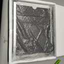 PETAFLOP 8.5x11 Picture Frames Glass 8.5 x 11 Frame Tabletop Display, 2 Pack clear