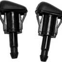 5113049AA Direct Replacemnt for 08-18 DODGE GRAND CARAVAN, 08-17 CHRYSLER TOWN & COUNTRY,09-14 VOLKSWAGEN ROUTAN Adjustable Durable Front Lh or Rh Windshield Wiper Washer Jet Nozzle Spray Sub Assembly