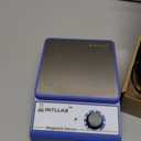 INTLLAB Magnetic Stirrer Stainless Steel Magnetic Mixer with stir bar (No Heating) Max Stirring Capacity: 3000ml