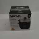 Aroma Housewares ARC-363-1NGB 3 Uncooked/6 Cups Cooked Rice Cooker, Steamer, Multicooker, 2-6 cups, Black
